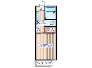 プロミネンス宮町の物件間取画像